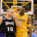 Mike Bibby and Kobe Bryant