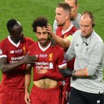 Salah Injures Shoulder