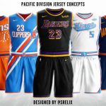 FEATURED IMAGE: NBA Pacific Division Jersey Concepts