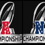 FEATURED IMAGE: AFC CHAMPIONSHIP LOGO & NFC CHAMPIONSHIP LOGO