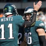 Philadelphia Eagles QB Carson Wentz and TE Zach Ertz